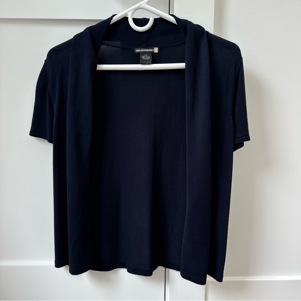 Sweaterworks Classic Black Cardigan
